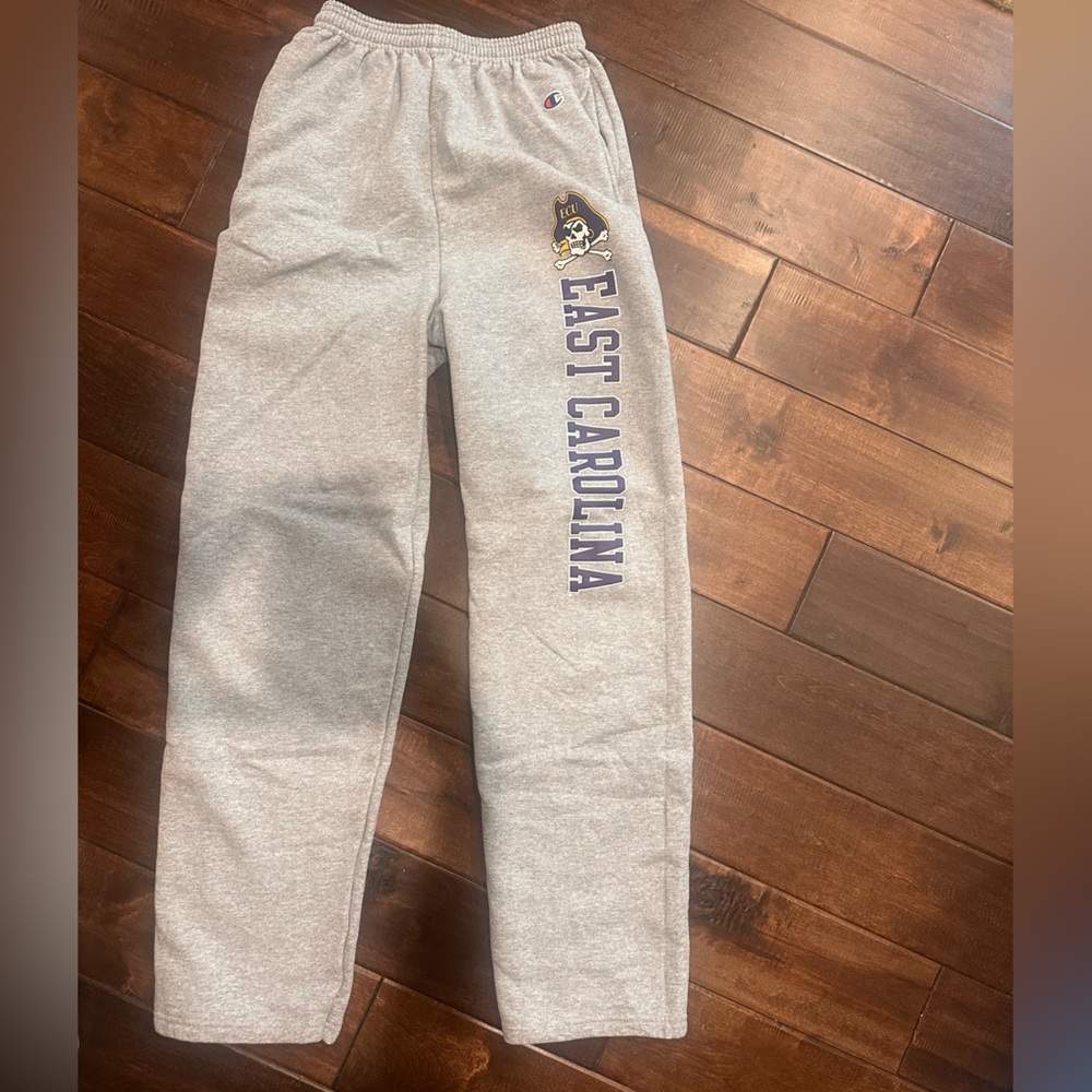 East Carolina college grey sweatpants worn once